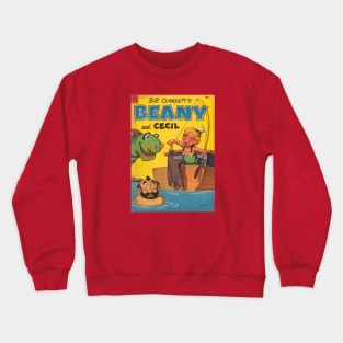 Vintage Authentic Beany and Cecil Dell Cover Crewneck Sweatshirt